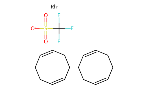 Bis(1,5-cyclooctadiene)rhodium(I)trifluoromethanesulfonate 99326-34-8